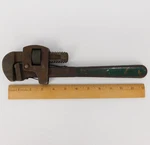 Vtg Murray 14 Monkey Pipe Wrench Green Handle Tool Adjustable 1.75" Max. Fixed Price $18.95.