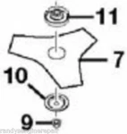 Tri Arc Blade Assembly Ryobi 06297 D98717A. Fixed Price $59.54.