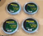 4 Pack Of Weedeater Poulan Oem .065" X 200' Foot Round Trimmer Line Blister. Fixed Price $19.95.