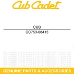 Cub Cadet 753-08413 Harness Phs Wire CGT400 Core Cpl CCT400 CCE400. Fixed Price $35.95.
