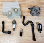 Fitbest Chainsaw Carb Kit WT-403B Air Filter Spark Plug Lines Open Box As-is. Fixed Price $12.91.