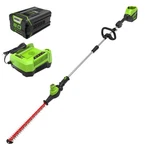 Greenworks 80V 20" Pole Hedge Trimmer (7.5FT Reach) W/2AH Battery And Rp Charger. Fixed Price $299.99.