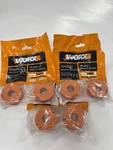 3 2-SPOOL Packs = Worx WA0004 Replacement Spools & Line 10' / .065". Fixed Price $19.99.