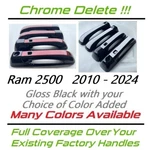 Black Door Handle Overlays 2015 2016 2017 2018 Fits Dodge Ram 2500 U Pick Clr. Fixed Price $125.00.