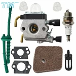New Carburetor For Stihl FS55RC HL45 KM55R FS38 W/ Fuel Line Kit. Fixed Price $12.55.