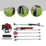 New Grass Trimmer Outdoor Brush Cutter 51.7 Cc Gas Power Hedge Chainsaw. Fixed Price $181.44.