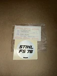 Stihl FS76 String Trimmer Starter Model Plate 4133 967 1520 Oem. Fixed Price $15.99.