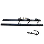 Lockable 3-PLACE Weed-eater Edge Trimmer Rack Holder For Open Landscape Trailer. Fixed Price $84.58.