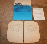 1981 1982 Mercury Capri Nos Lh+rh Black Magic Cat Head Fender Decal Transfers. Fixed Price $199.00.