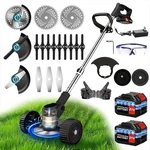 Cordless Electric Weed Lawn Eater Edger Yard Grass String Trimmer Cutter Mower. Fixed Price $57.99.