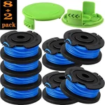 0.065" 16FT Auto Feed Trimmer Spool 29092 For Greenworks 24V 40V 8 Pack + Caps. Fixed Price $17.99.