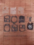 Oem Carburetor Gasket And Diaphragm Repair Kit Walbro D20-WAT WT-100. Fixed Price $18.56.