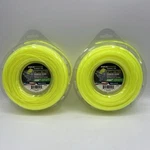 Maxpower 140FT Yellow Twisted Trimmer Line .080 Commercial Grade Usa 2 Pack. Fixed Price $24.69.