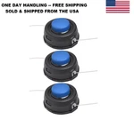 Pk Husqvarna T25 Oem Dual Line Auto Feed Tap Trimmer Heads 5537338310 31300194. Fixed Price $35.00.