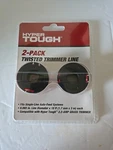 Hypertough 2-PACK Twisted Trimmer Line Replacement Spools .065" X 10'. Fixed Price $11.95.