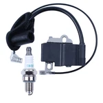 Ignition Coil Module Kit For Stihl FS90R FS110R KM110R Trimmer 41804001308 Usa. Fixed Price $16.89.