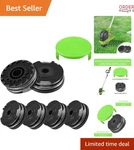 Dual Line Replacement Spool 20FT 6-PACK For Greenworks String Trimmers. Fixed Price $21.98.