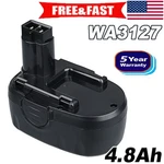 New 18V Nimh Battery For Worx 4.8AH WA3127 WG150S WA3152 WG152 WG153 WG250. Fixed Price $17.59.