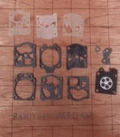 Walbro & Wt Carburetor Diaphragm Gasket Kit D20-WAT Genuine New Parts. Fixed Price $15.99.