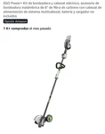 Ego Power+ Multi-head Cordless String Trimmer 8IN Carbon Fiber Adjustable Grip. Fixed Price $210.00.