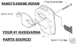 Muffler Husqvarna 537039405 537-03-94-05 223L Trimmer 537014101 Seller. Fixed Price $89.99.