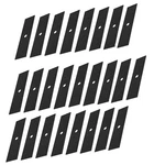 25PK 9" X Blades - Black With 1/2" Hole For Power Trim Edgers. Fixed Price $49.22.