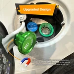 Green Aluminum Magnetic Diesel Fuel Cover Cap For Ram 1500 2500 3500 2019-2026. Fixed Price $19.94.
