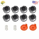8PK Trimmer Spool For Black And Decker GH400 LCC140 GH500 GH600 GH610 GH900. Fixed Price $13.58.