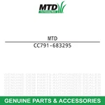 Mtd 791-683295 Handle Bracket Assembly Troy-bilt Mini 410R YM90BC YM4125CS. Fixed Price $40.17.