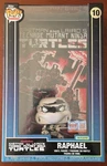 In Hand Funko Pop Raphael Tmnt Comic Cover Black White Le 750. Fixed Price $204.99.