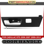 Front Driver Chrome+black Interior Door Handle With Hole For Cadillac Dts 06-11. Fixed Price $25.09.