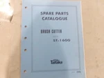 Tanaka Brush Cutter Model ST-1600 Spare Parts Catalogue. Fixed Price $12.99.