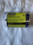 Ryobi .065" Line & Spool For Trimmers Pack AC14RL3A New Sealed !!. Fixed Price $9.99.