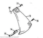 Mcculloch 224062 Grass Debris Guard Shield W/ Mounting Bolt & Nut. Fixed Price $55.68.