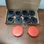Ywtesch AF100 String Trimmer Replacement Spool 0.065" (8 + 2 Caps). Fixed Price $14.95.