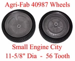 Set Of 2 Agri-fab 40987 Wheels Craftsman Tow Behind Lawn And Leaf Sweeper Tire. Fixed Price $69.50.