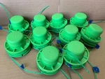 Ego String Spools For 56 Volt Cordless Lithium Trimmer AS1200 (lot Of 10). Fixed Price $99.95.