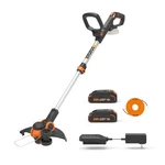 Worx Cordless String Trimmer Lawn Edger 12IN Electric Weed Wacker 5.5AH. Fixed Price $132.44.