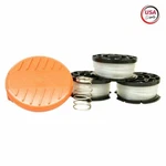 Black & Decker Replacement Trimmer Spool 3 Pack Cap Spring .065 AF-100. Fixed Price $9.95.