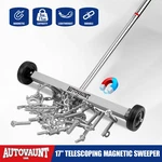 17" Rolling Magnetic Sweeper Picks Up Tools Nails Screws Clips Garage Shop Yard. Fixed Price $29.99.