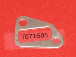 Oem Metal Mcculloch Gasket 215515 323829 Exhaust Muffler String Trimmer Nos. Fixed Price $14.99.