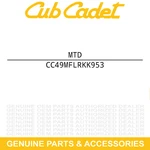 Mtd 49MFLRKK953 Universal Fuel Line Repair Kit String Trimmers Blowers. Fixed Price $30.95.