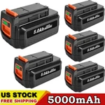 5.0AH Lithium Battery For Black And Decker Volt Max Weed Eater - New. Fixed Price $85.99.