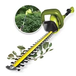 Sunjoe 19 Convertible Telescoping Electric Pole Hedge Trimmer SJH904E. Fixed Price $50.00.