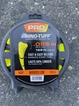Rino-tuff Pro Universal Fit .095 Yellow Trimmer Line 125FT Spool Length New. Fixed Price $7.50.
