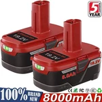 2PACK 19.2V 8.0AH For Craftsman C3 Diehard Lithium Ion Xcp Battery 11375 11570. Fixed Price $46.99.