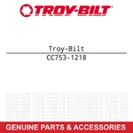 Troy-bilt 753-1218 Drive Shaft Housing TB32CS TB25ET TB25CS 791-180340. Fixed Price $92.90.