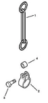 Shoulder Harness Hanger Kit Echo 30120708930 90010005018 69901203330 30130524. Fixed Price $24.74.