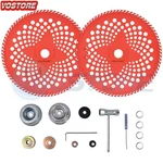 2 Pack 10" X 80T Carbide Tip Brush Blades Weed Eater For Cutting Stihl 55. Fixed Price $26.50.