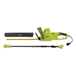 Sun Joe 19 Electric Pole Hedge Trimmer, Portable Dual Blade Tool SJH904E (used). Fixed Price $109.97.
